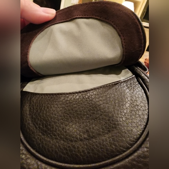 NWOT Cole Haan Stephanie Leather and Suede Mini Bag - Picture 4 of 4